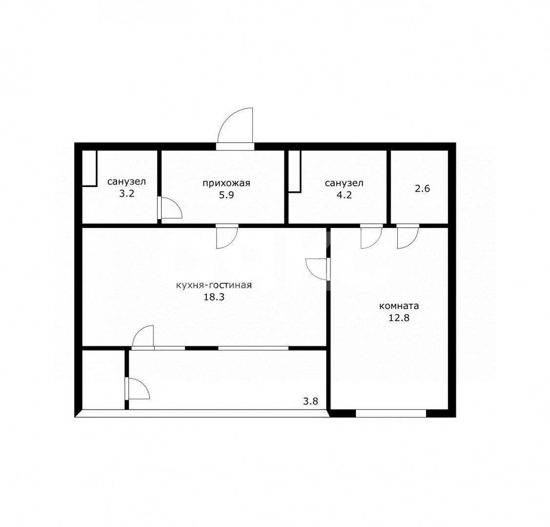 Фото №1: 2-комнатная квартира 50 м² - Москва, ЖК Скай Гарден, Покровское-Стрешнево, мкр. жилой комплекс Скай Гарден, пр-д Строительный, 9с6