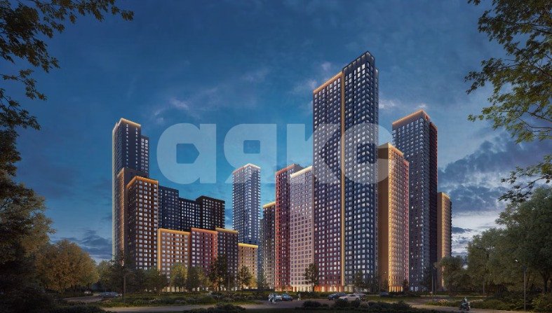 Фото №4: 2-комнатная квартира 50 м² - Москва, ЖК Скай Гарден, Покровское-Стрешнево, мкр. жилой комплекс Скай Гарден, пр-д Строительный, 9с6