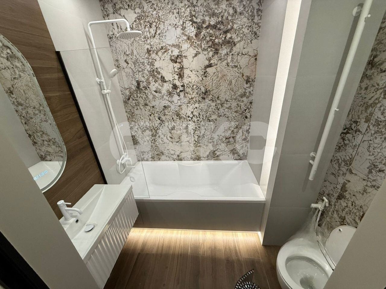 Фото №9: 3-комнатная квартира 70 м² - Москва, Покровское-Стрешнево, жилой комплекс Сити Бэй, мкр. квартал Индиан, ул. Волоколамское шоссе, 95/2