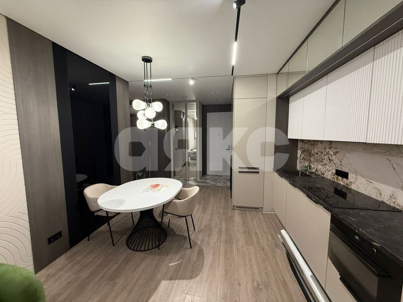 Фото №4: 3-комнатная квартира 70 м² - Москва, Покровское-Стрешнево, жилой комплекс Сити Бэй, мкр. квартал Индиан, ул. Волоколамское шоссе, 95/2