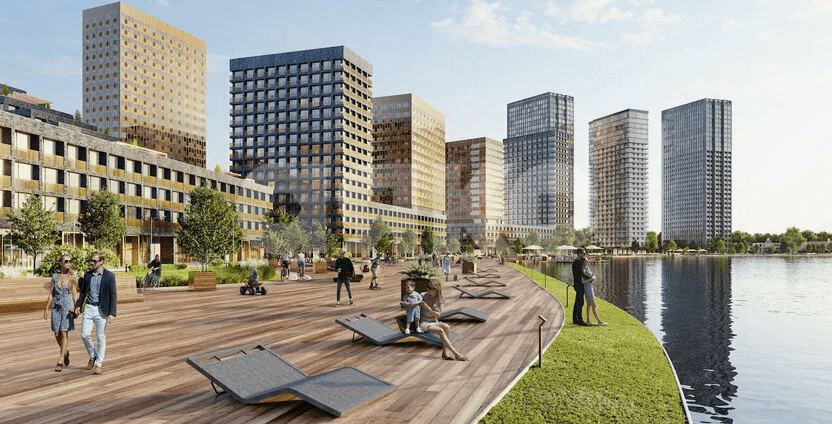 Фото №6: 2-комнатная квартира 41 м² - Москва, мкр. жилой комплекс Квартал на Воде, 1