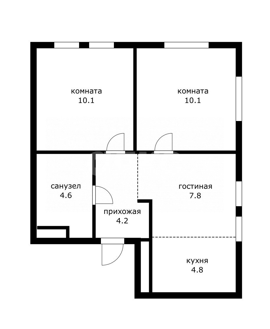 Фото №14: 2-комнатная квартира 41 м² - Москва, мкр. жилой комплекс Квартал на Воде, 1