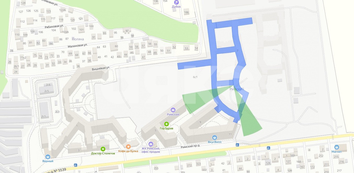 Фото №6: 2-комнатная квартира 45 м² - Развилка, мкр. жилой комплекс Римский, пр-д Римский, 13