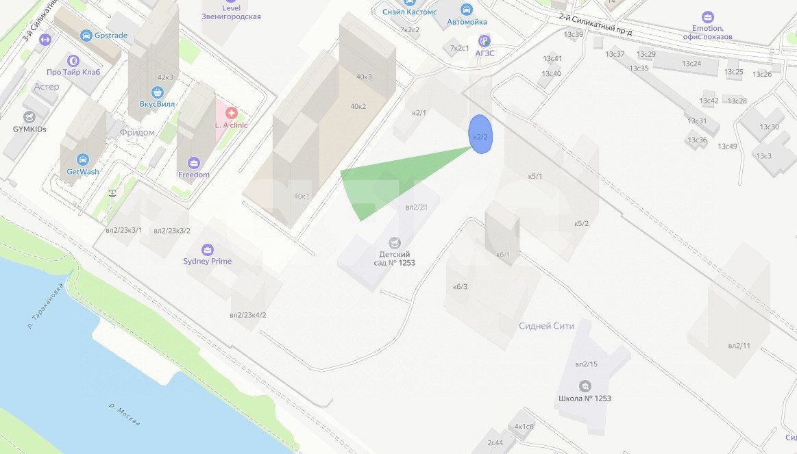 Фото №26: 2-комнатная квартира 61 м² - Москва, Хорошёво-Мнёвники, мкр. жилой комплекс Сидней Сити, к2/2