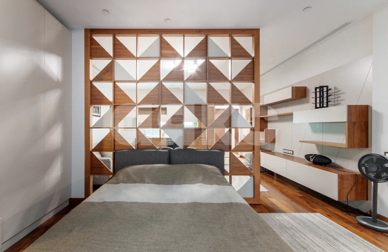 Фото №10: 1-комнатная квартира 51 м² - Москва, Центральный административный округ, Пресненский, Московский международный деловой центр Москва-Сити, мкр. многофункциональный комплекс Айкью-квартал, ул. Пресненская набережная, 10с2