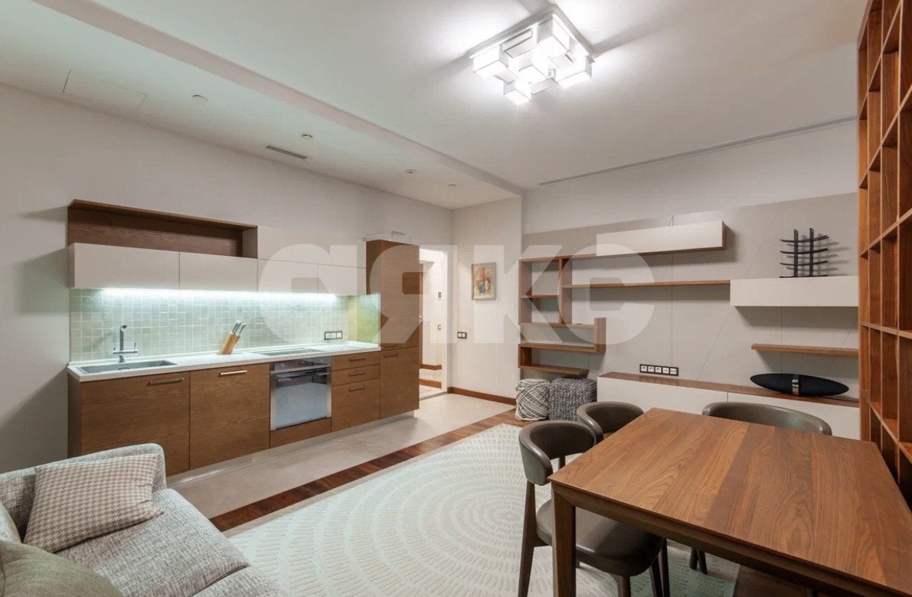 Фото №1: 1-комнатная квартира 51 м² - Москва, Центральный административный округ, Пресненский, Московский международный деловой центр Москва-Сити, мкр. многофункциональный комплекс Айкью-квартал, ул. Пресненская набережная, 10с2