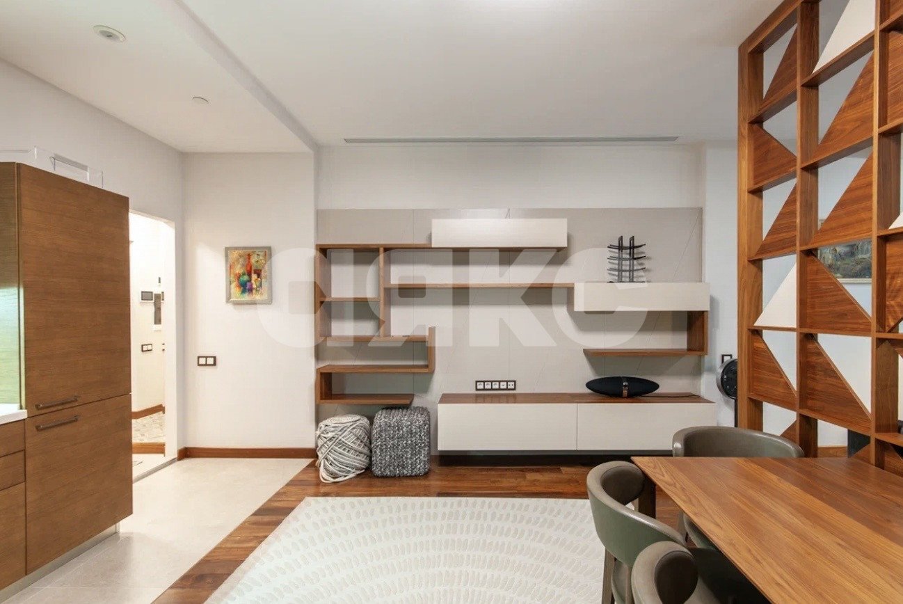 Фото №14: 1-комнатная квартира 51 м² - Москва, Центральный административный округ, Пресненский, Московский международный деловой центр Москва-Сити, мкр. многофункциональный комплекс Айкью-квартал, ул. Пресненская набережная, 10с2