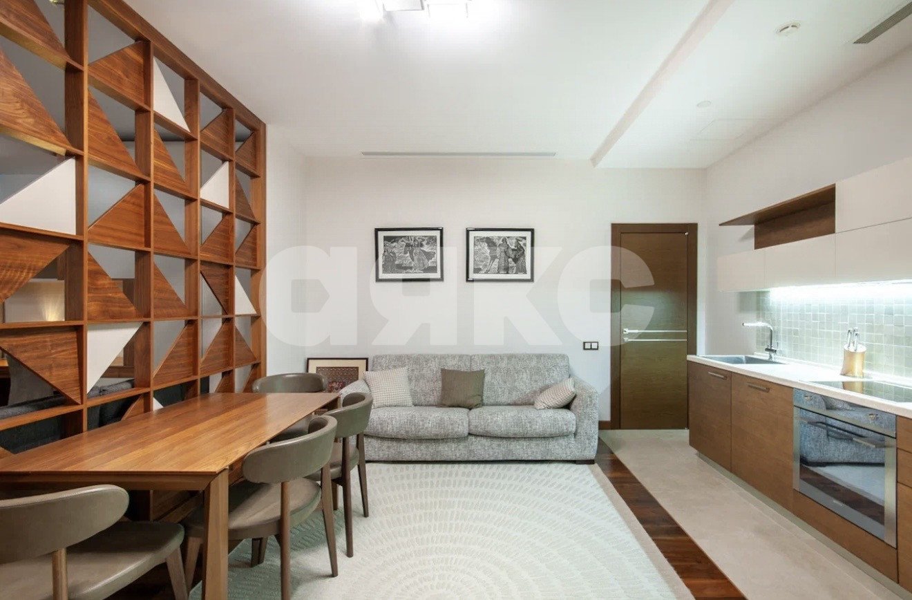 Фото №16: 1-комнатная квартира 51 м² - Москва, Центральный административный округ, Пресненский, Московский международный деловой центр Москва-Сити, мкр. многофункциональный комплекс Айкью-квартал, ул. Пресненская набережная, 10с2