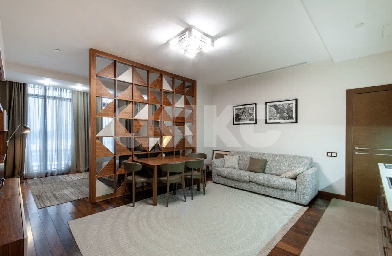 Фото №5: 1-комнатная квартира 51 м² - Москва, Центральный административный округ, Пресненский, Московский международный деловой центр Москва-Сити, мкр. многофункциональный комплекс Айкью-квартал, ул. Пресненская набережная, 10с2