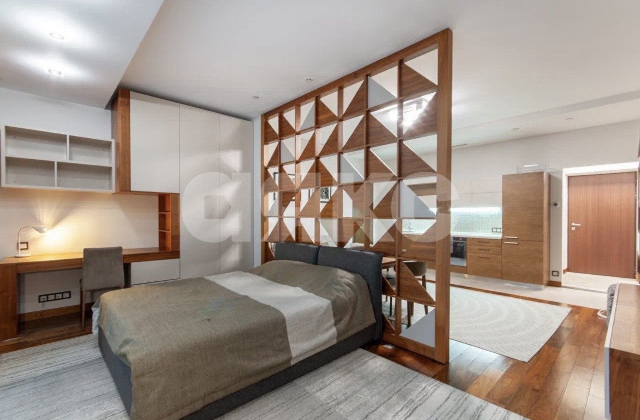 Фото №6: 1-комнатная квартира 51 м² - Москва, Центральный административный округ, Пресненский, Московский международный деловой центр Москва-Сити, мкр. многофункциональный комплекс Айкью-квартал, ул. Пресненская набережная, 10с2