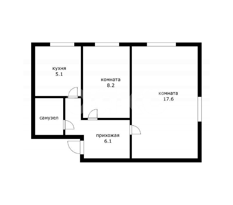 Фото №30: 2-комнатная квартира 41 м² - Реутов, мкр. 4-й, ул. Гагарина, 22